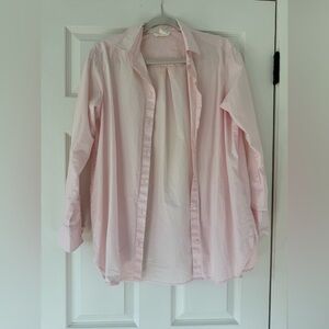 H&M Light Pink Women's Button-Down Shirt